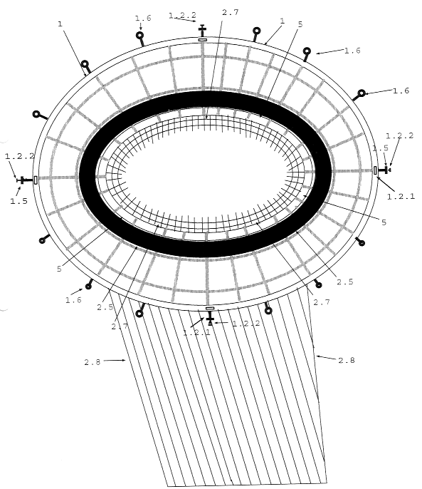 Thrusterring Spacecraft as a Space Tug